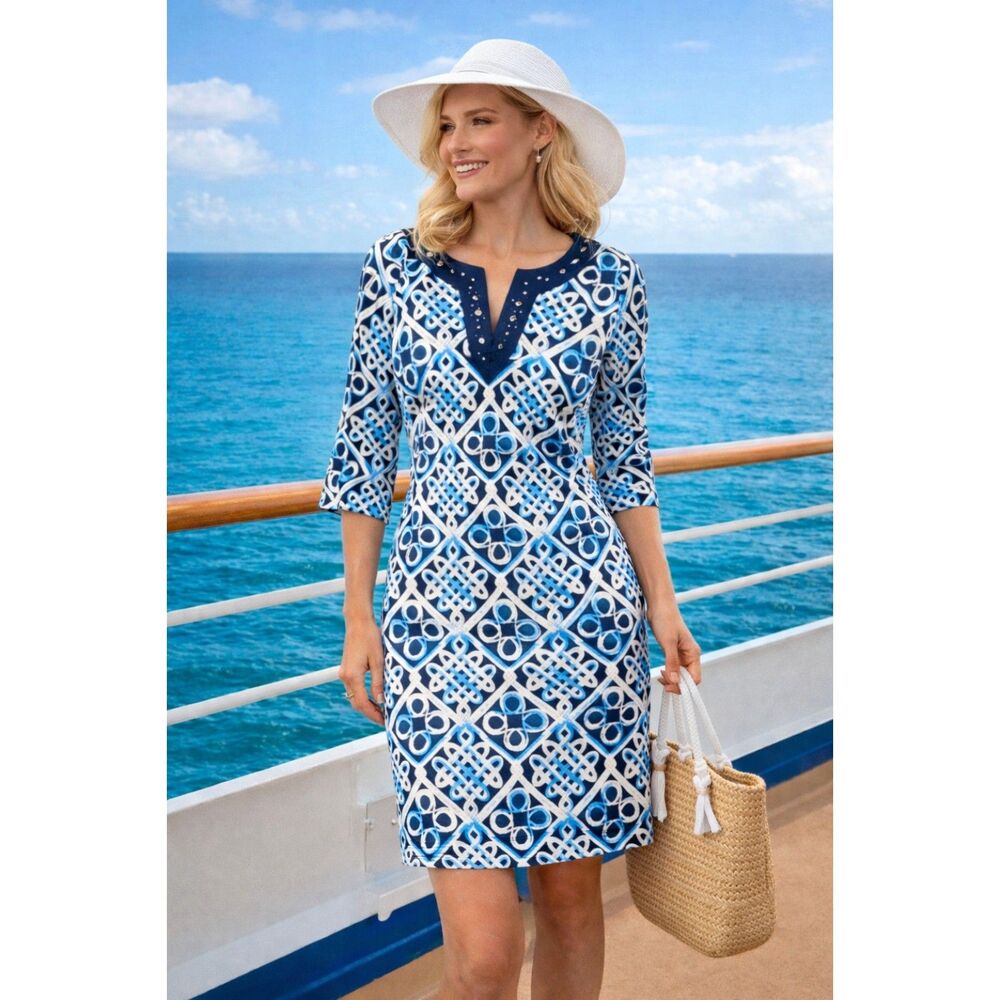 Trina Turk Knotty Dress - Size 8 - NWT